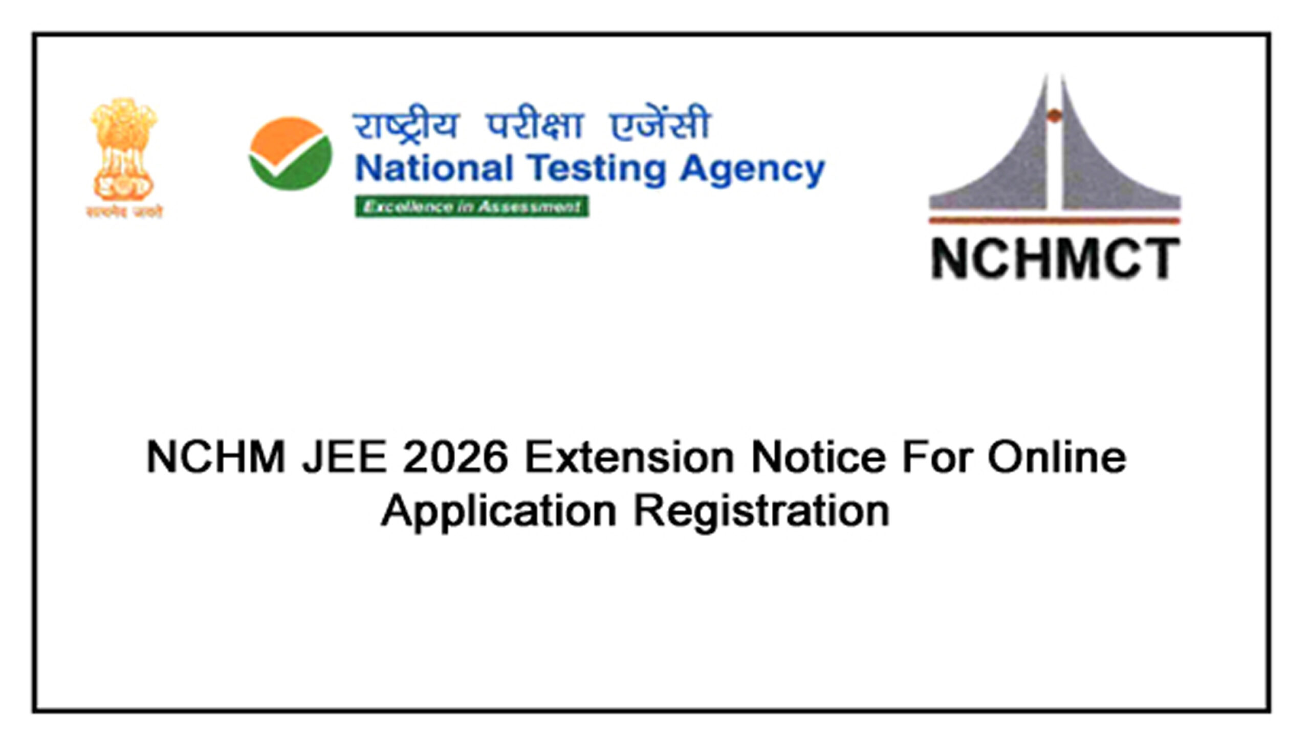 nchm jee 2026 extension notice for online copy