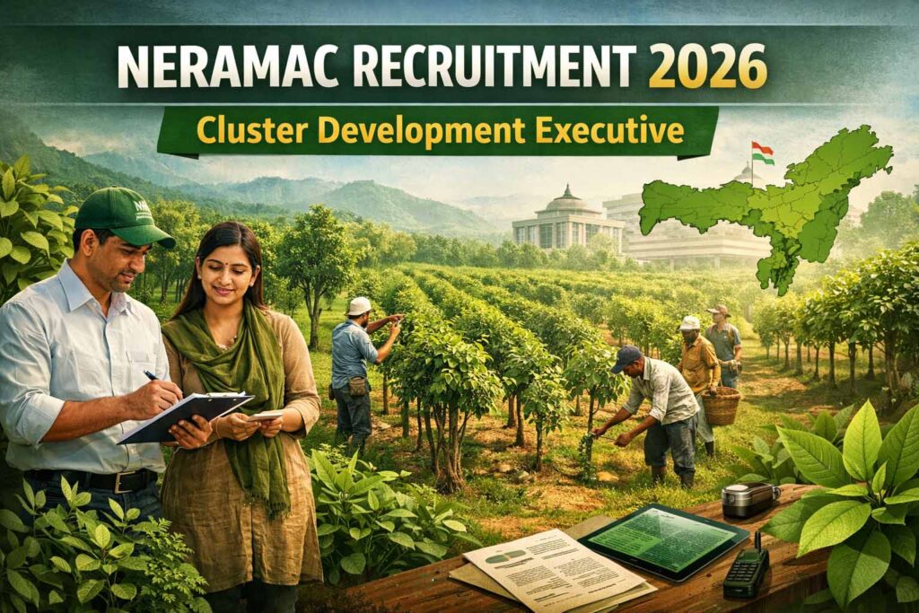 neramac recruitment 2026 walk in interview for cluster development executive post