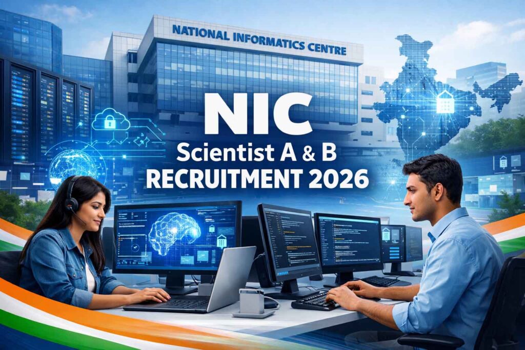 national informatics centre scientist a & b recruitment 2026